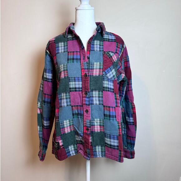 The Vermont Flannel Co. Plaid Checkered Shacket - Size S/M - Picture 1 of 8